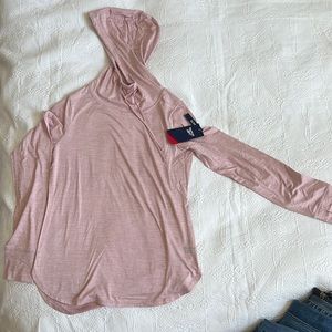 Reebok pale mauve hoodie